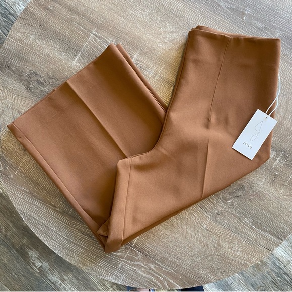 Joie Pants - JOIE woman’s pants high waisted wide leg cropped size 8